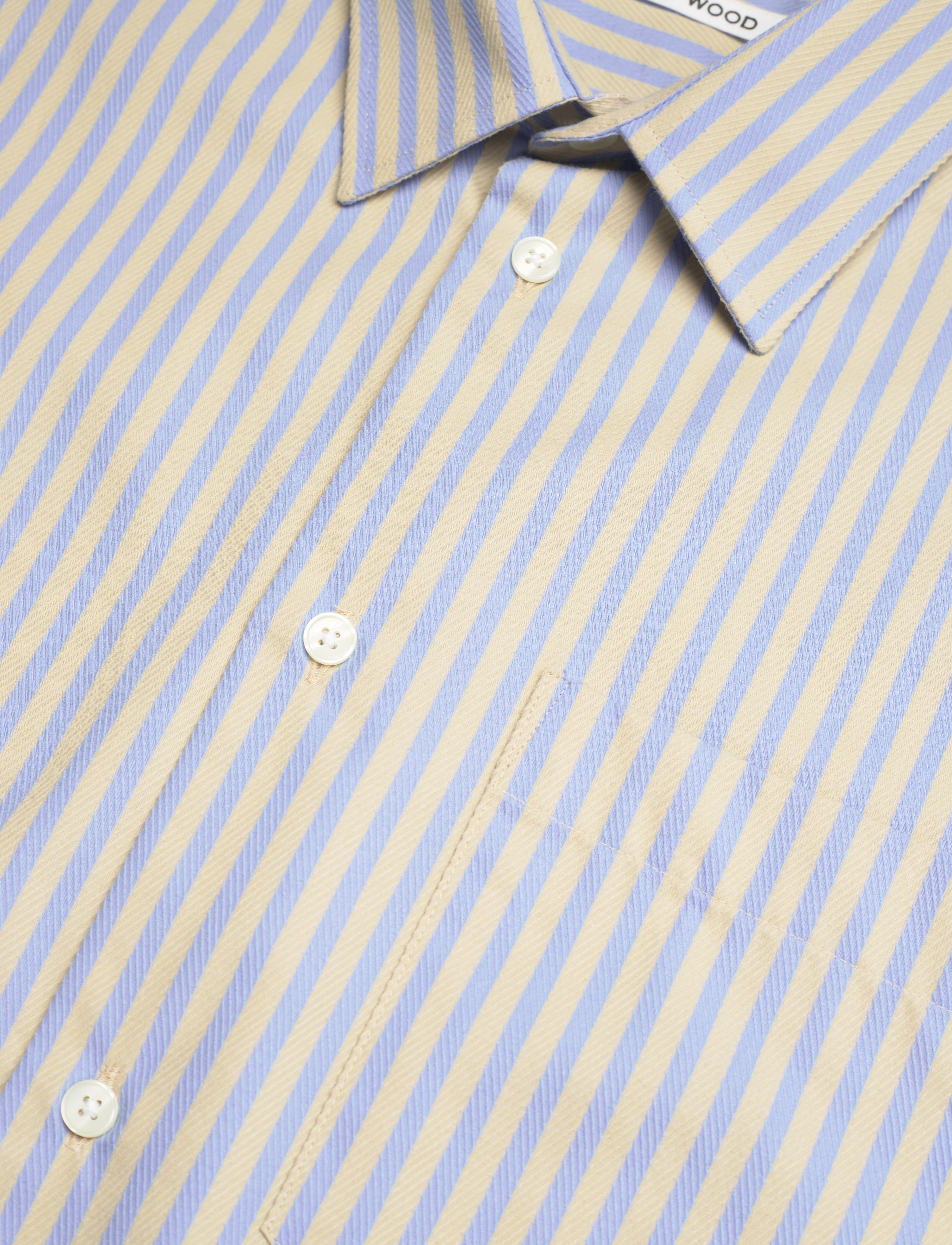 WOOD WOOD - Nico Poplin Shirt - frosty pinstripe - 3