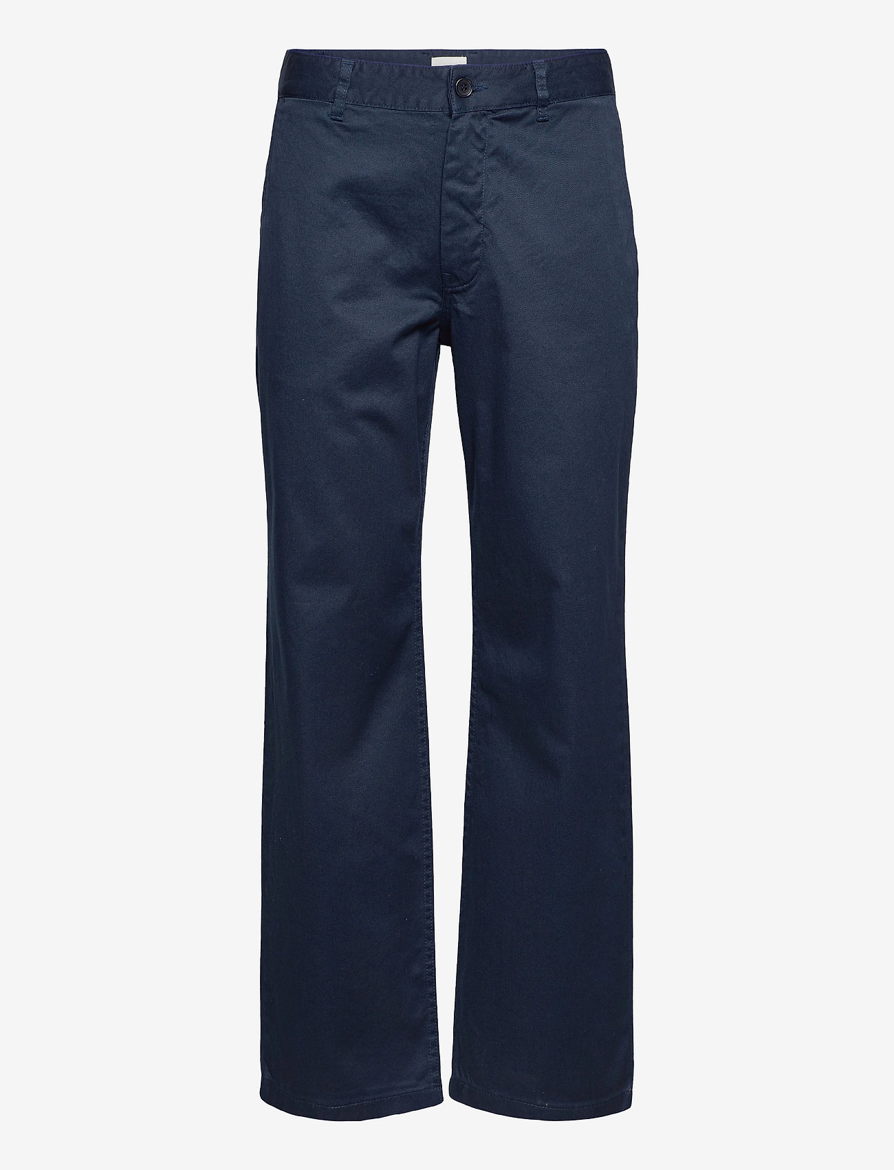Wood Wood - Stefan classic trousers - chinot - navy - 0