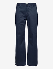 Wood Wood - Stefan classic trousers - chinosy - navy - 0