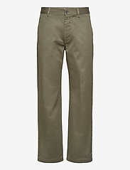 Wood Wood - Stefan classic trousers - chino stila bikses - olive - 0