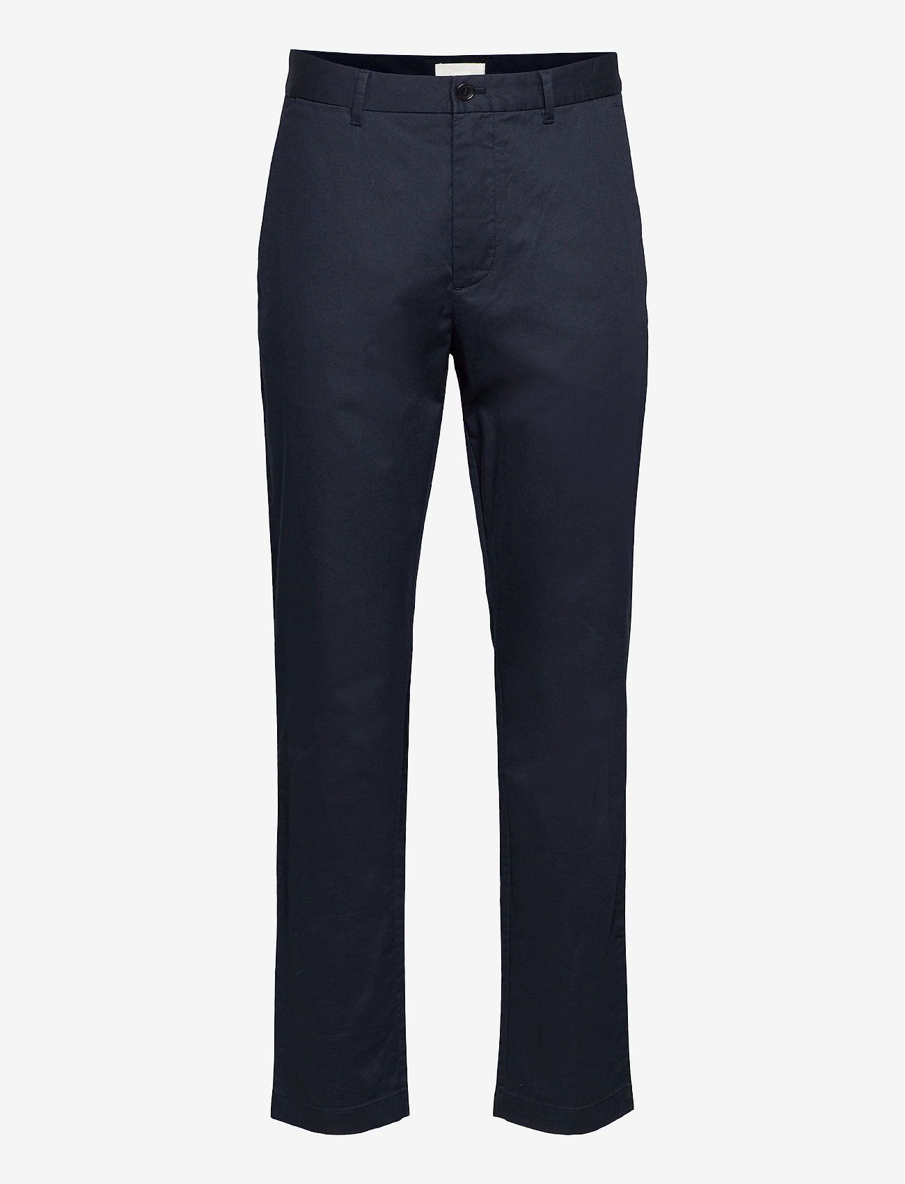 Wood Wood - Marcus light twill trousers - chemises basiques - navy - 0