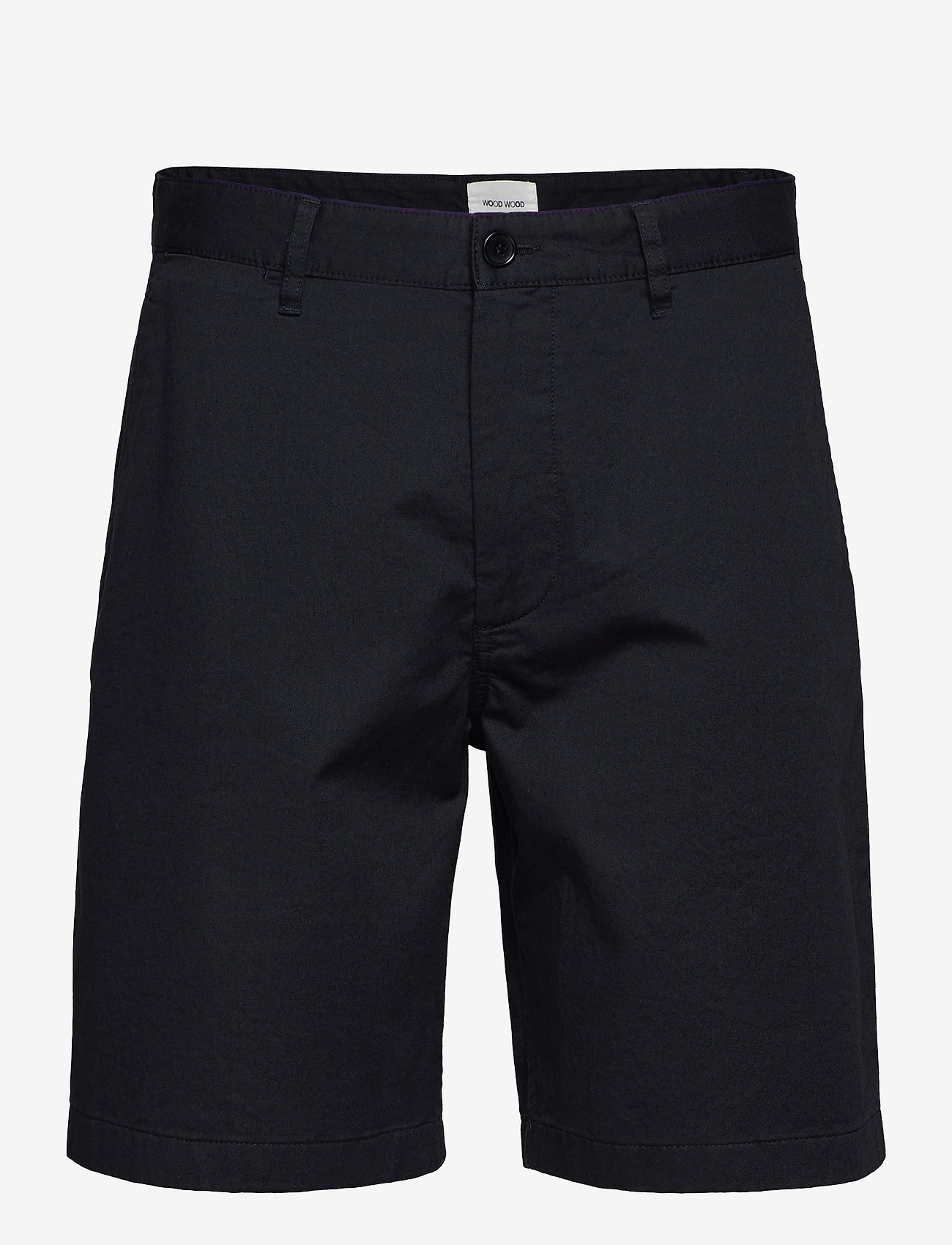 WOOD WOOD - Jonathan light twill shorts - chinos shorts - black - 0