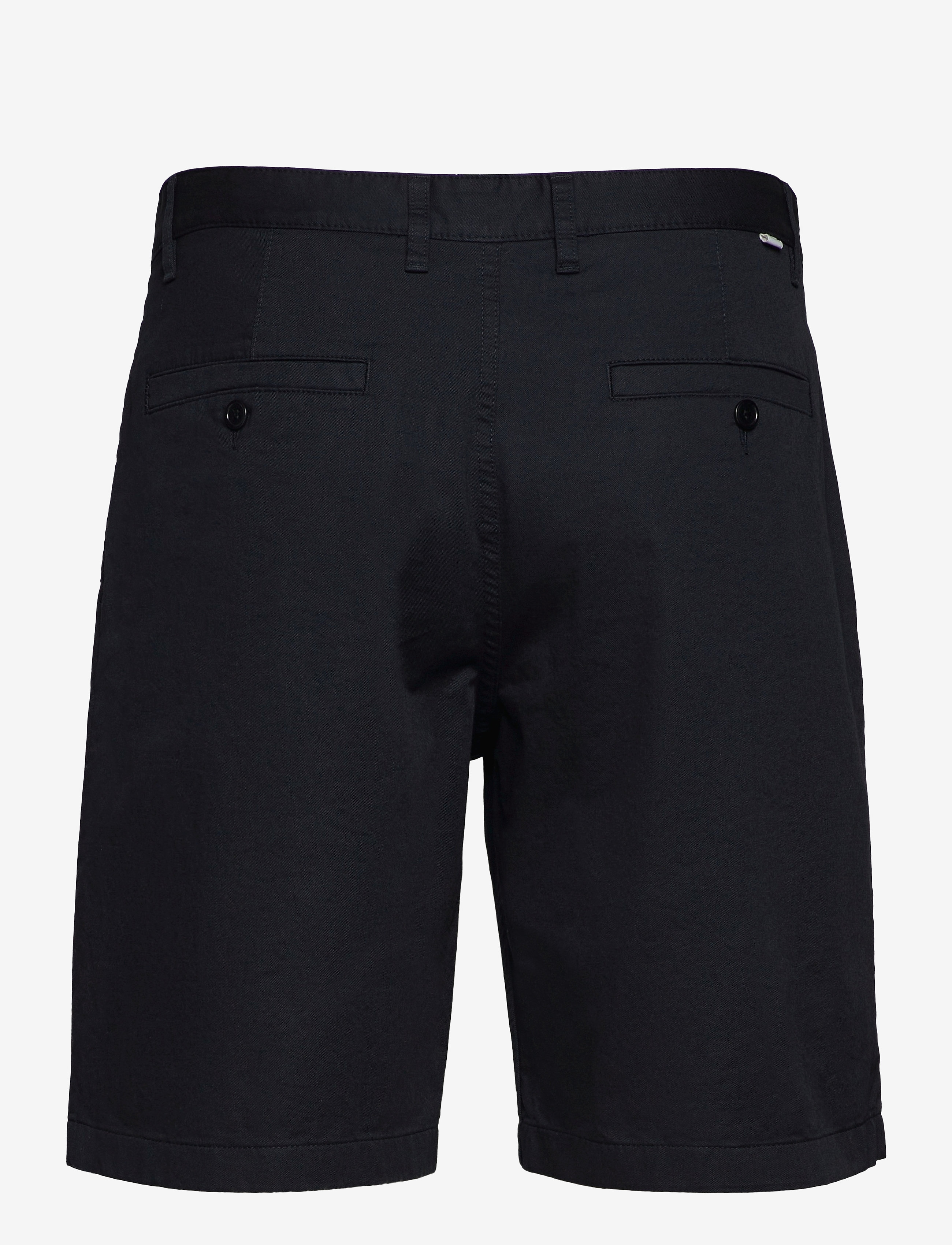 WOOD WOOD - Jonathan light twill shorts - chino lühikesed püksid - black - 1