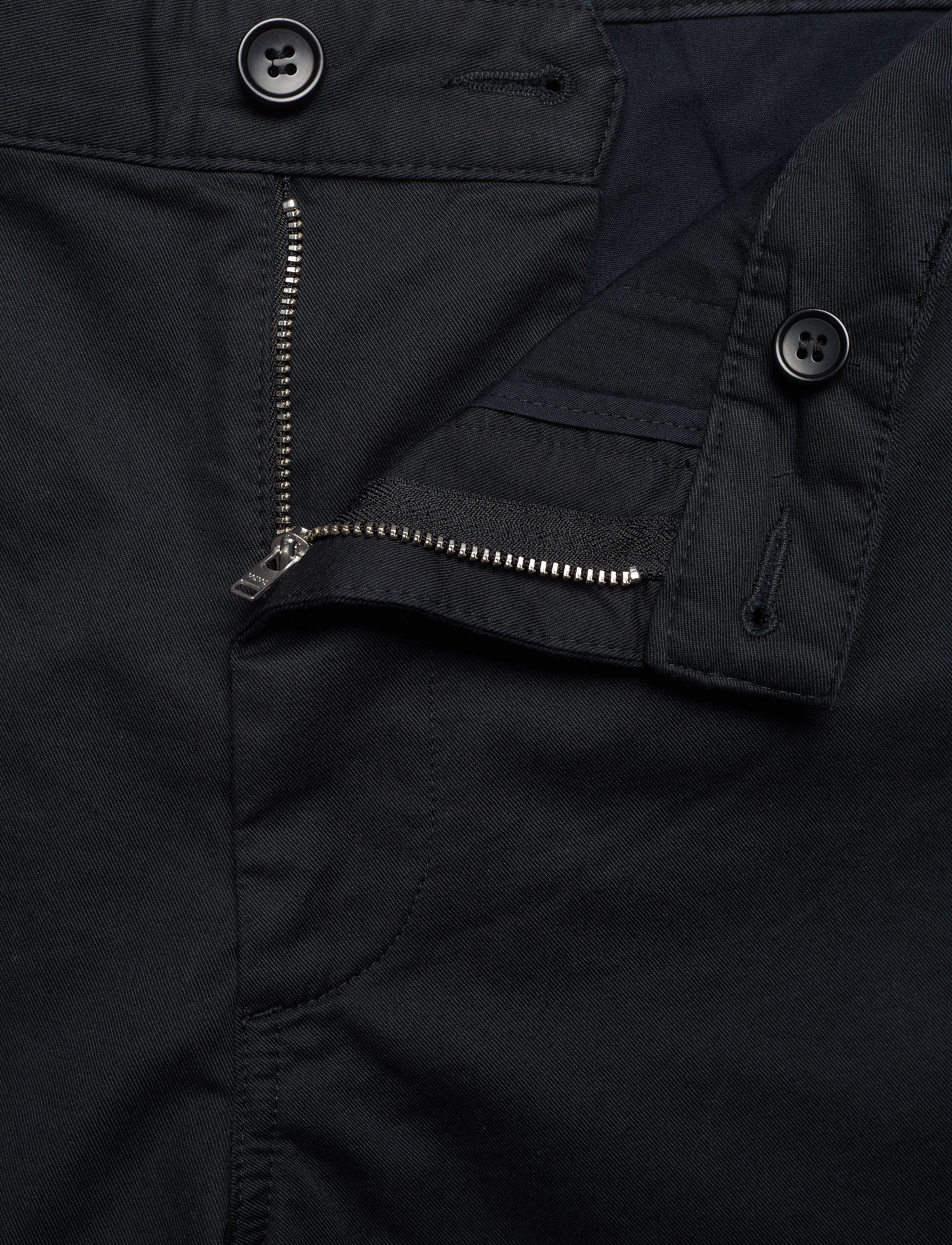 WOOD WOOD - Jonathan light twill shorts - chino lühikesed püksid - black - 3