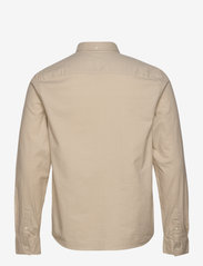Wood Wood - Adam classic flannel shirt - tavalised t-särgid - light sand - 1