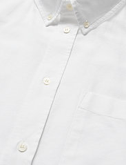 Wood Wood - Michael oxford shirt SS - kortermede t-skjorter - bright white - 3