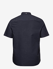 Wood Wood - Michael oxford shirt SS - kortærmede t-shirts - navy - 1