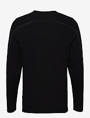 Wood Wood - Emil 2-pack long sleeve - långärmade t-shirts - black - 1