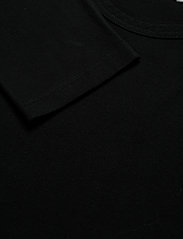 Wood Wood - Emil 2-pack long sleeve - langærmede t-shirts - black - 2
