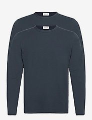 Emil 2-pack long sleeve - NAVY