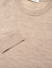 Wood Wood - Beckett classic merino jumper - basic knitwear - light sand - 2