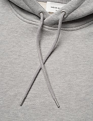 Wood Wood - Eddie classic hoodie - hættetrøjer - grey melange - 2