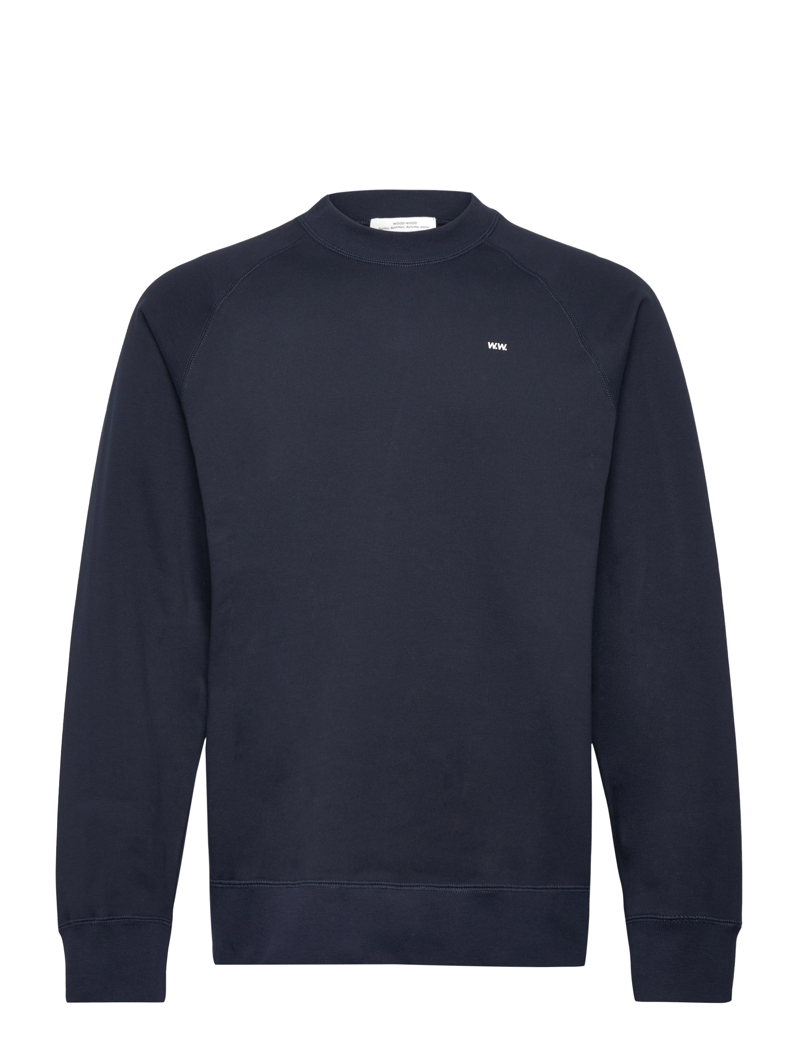 WOOD WOOD Hester Klassisch Sweatshirt Gots Navy - S - Herren