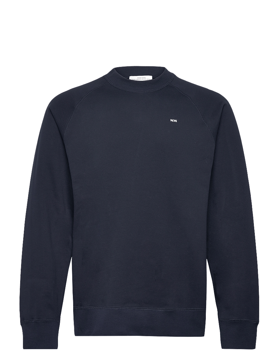 WOOD WOOD - Hester classic sweatshirt GOTS - nach stil kaufen - navy - 0