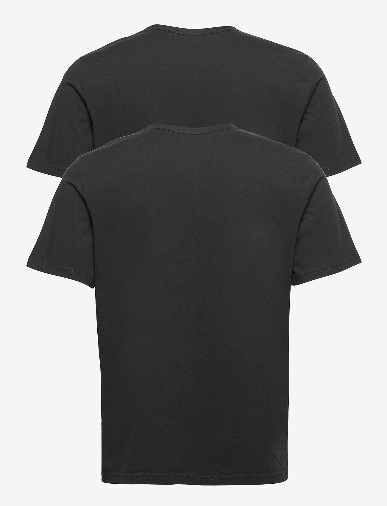 Wood Wood - Allan 2-pack T-shirt - tavalised t-särgid - black - 1