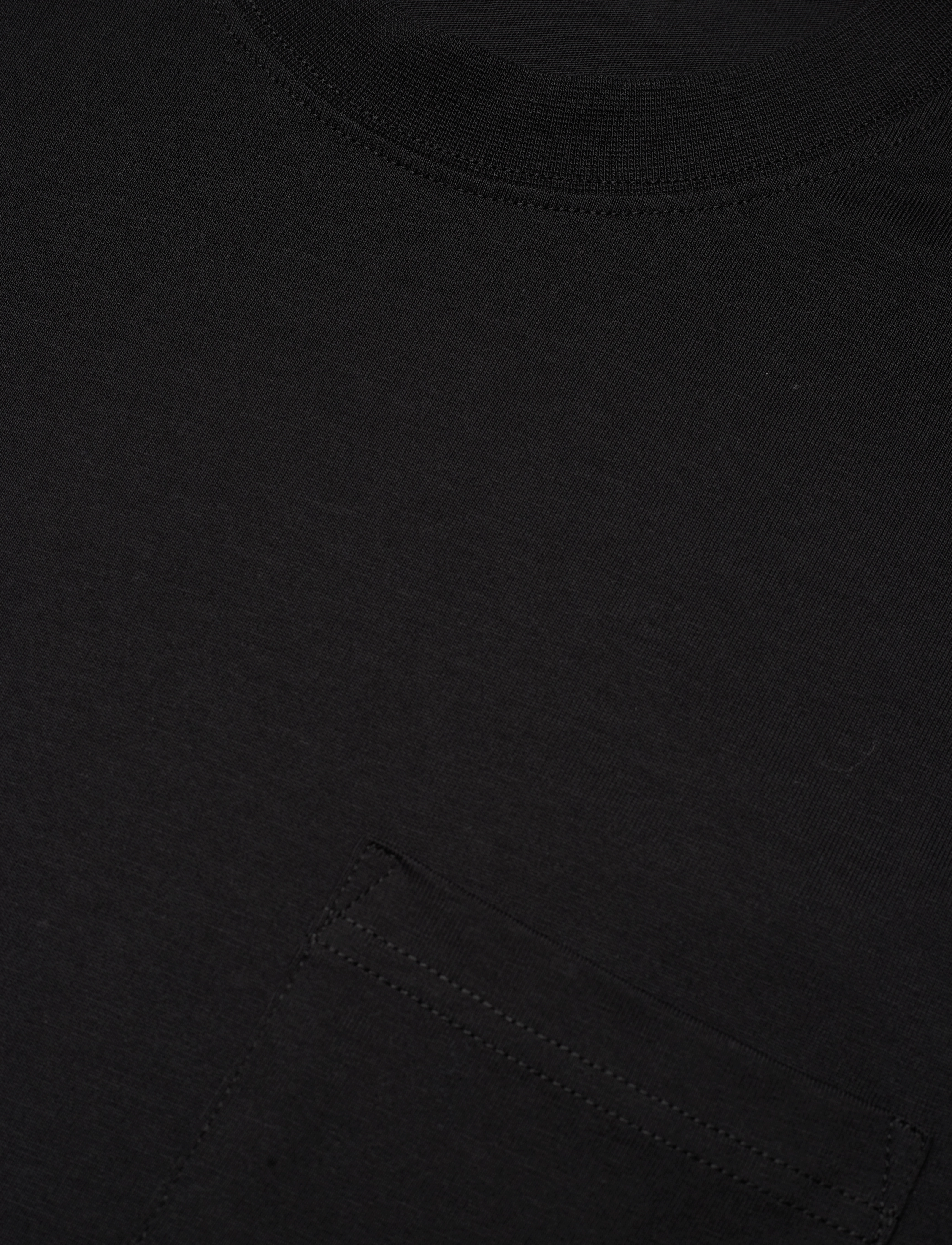 WOOD WOOD - Bobby pocket T-shirt - black - 2