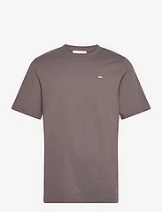 Wood Wood - Essential Sami classic T-shirt GOTS - basis-t-skjorter - dark brown - 0