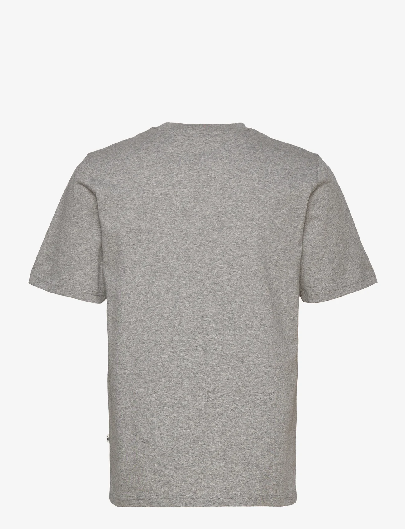 Wood Wood - Essential Sami classic T-shirt GOTS - tavalised t-särgid - grey melange - 1