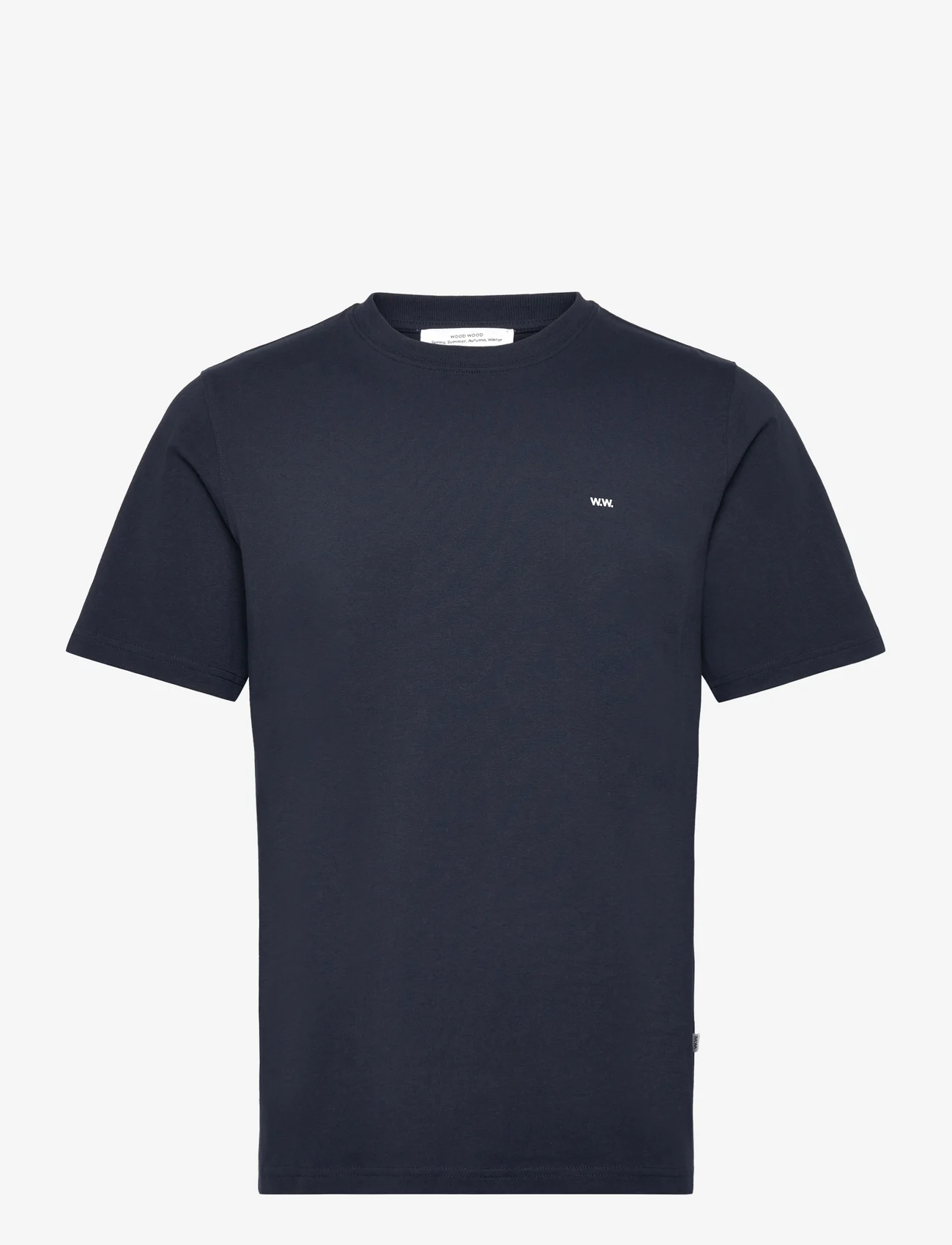 Wood Wood - Essential Sami classic T-shirt GOTS - podstawowe koszulki - navy - 0