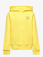 Wood Wood - Izzy kids hoodie - huvtröjor - yellow - 0