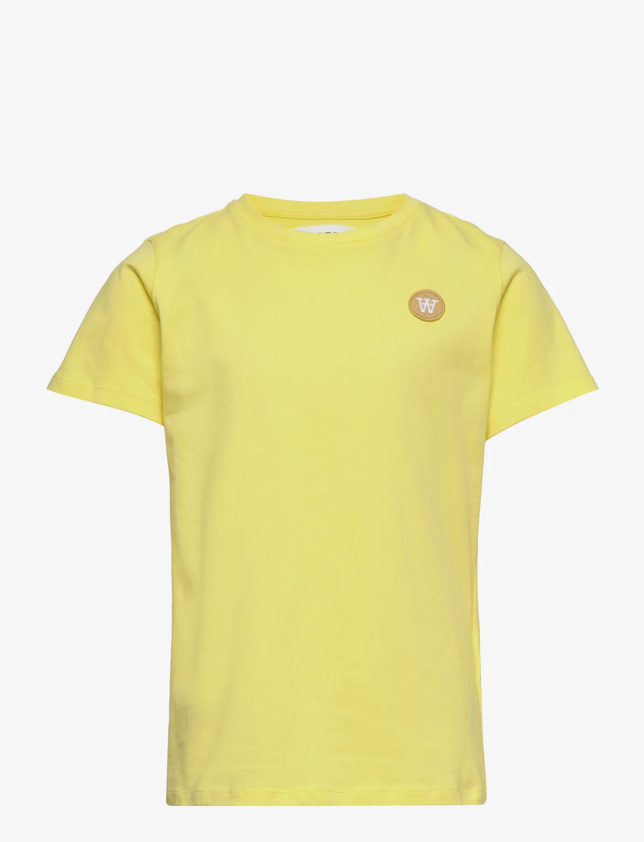 Wood Wood - Ola kids T-shirt - lühikeste varrukatega t-särgid - yellow - 0
