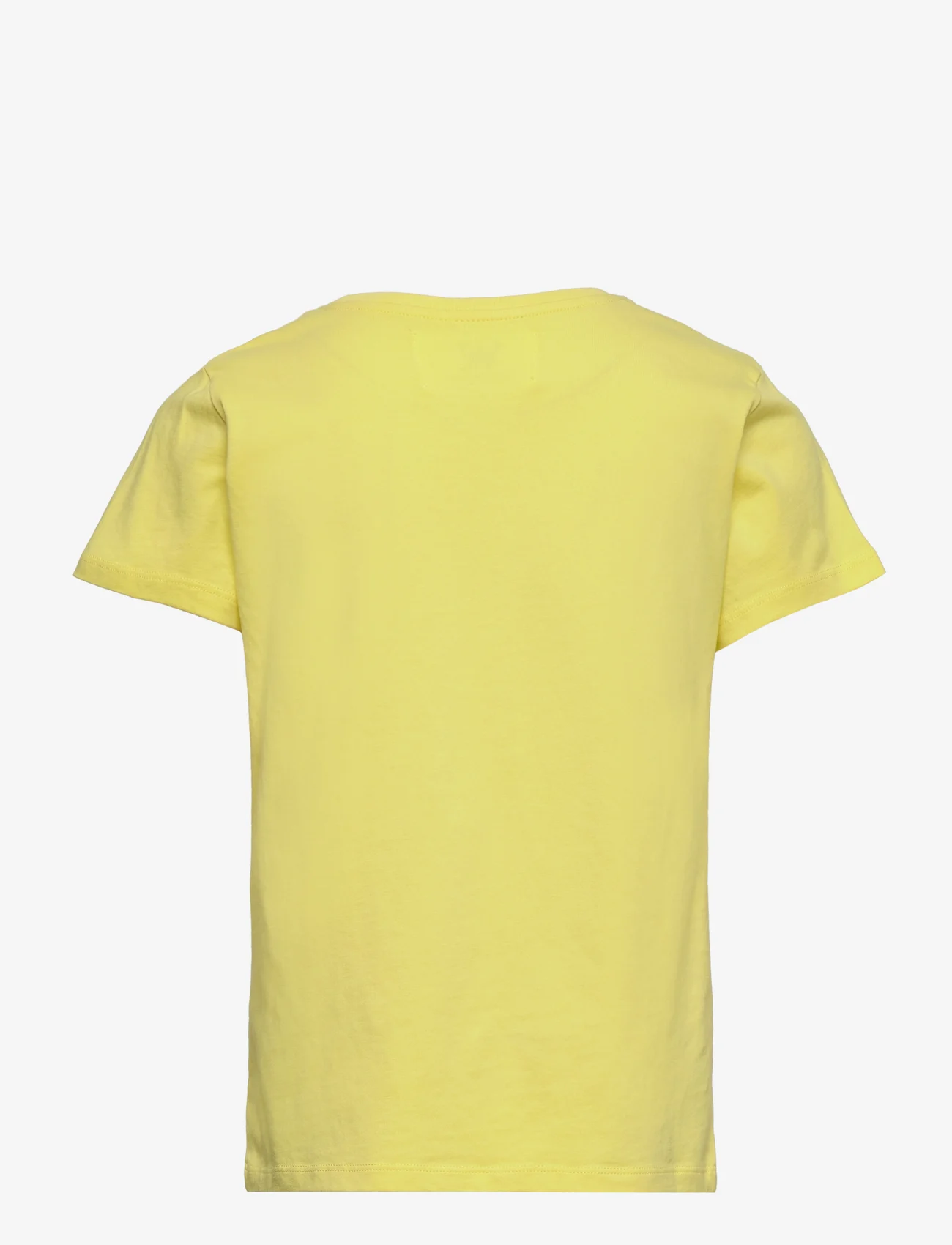 Wood Wood - Ola kids T-shirt - lühikeste varrukatega t-särgid - yellow - 1