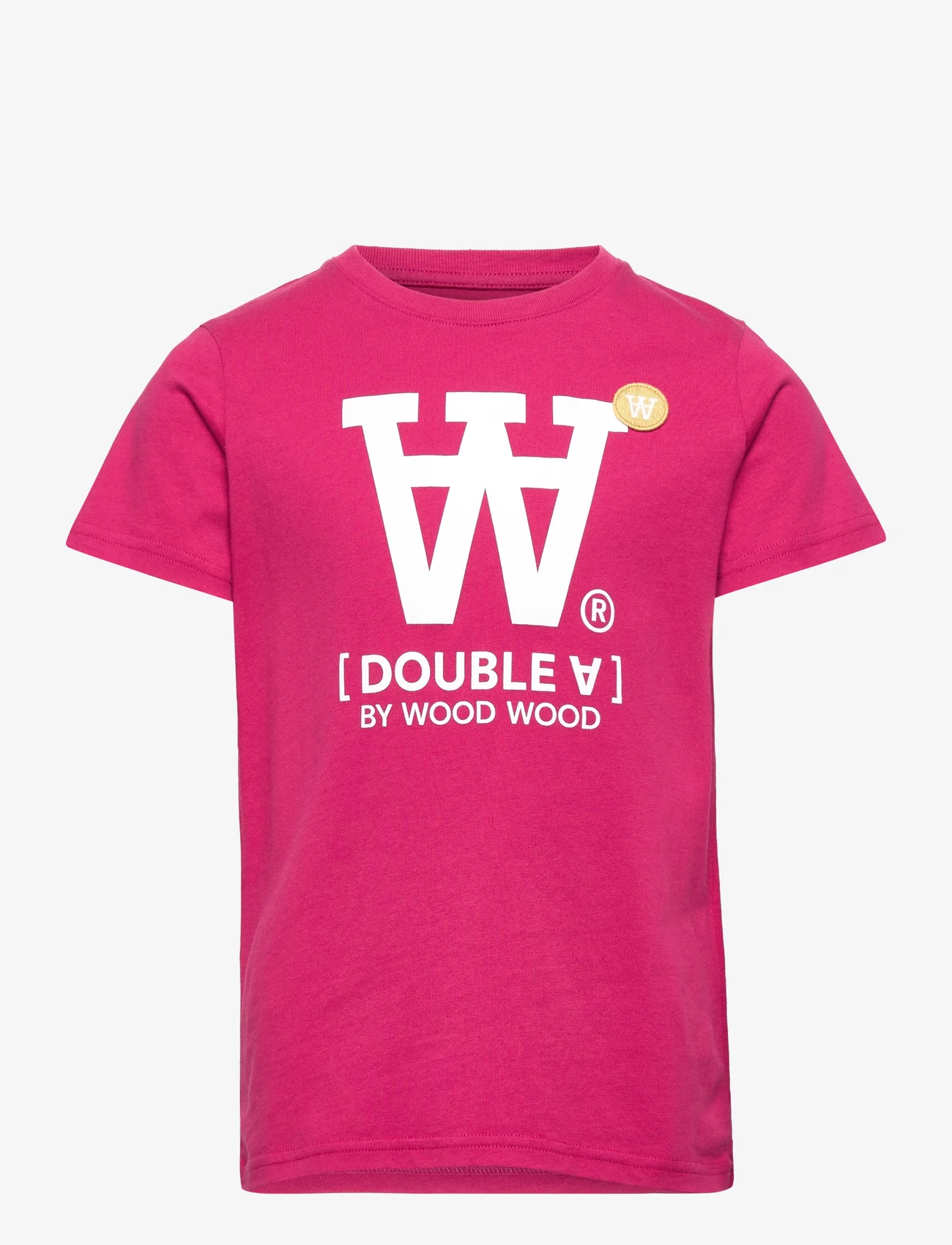 Wood Wood - Ola AA kids T-shirt - lühikeste varrukatega t-särgid - pink - 0