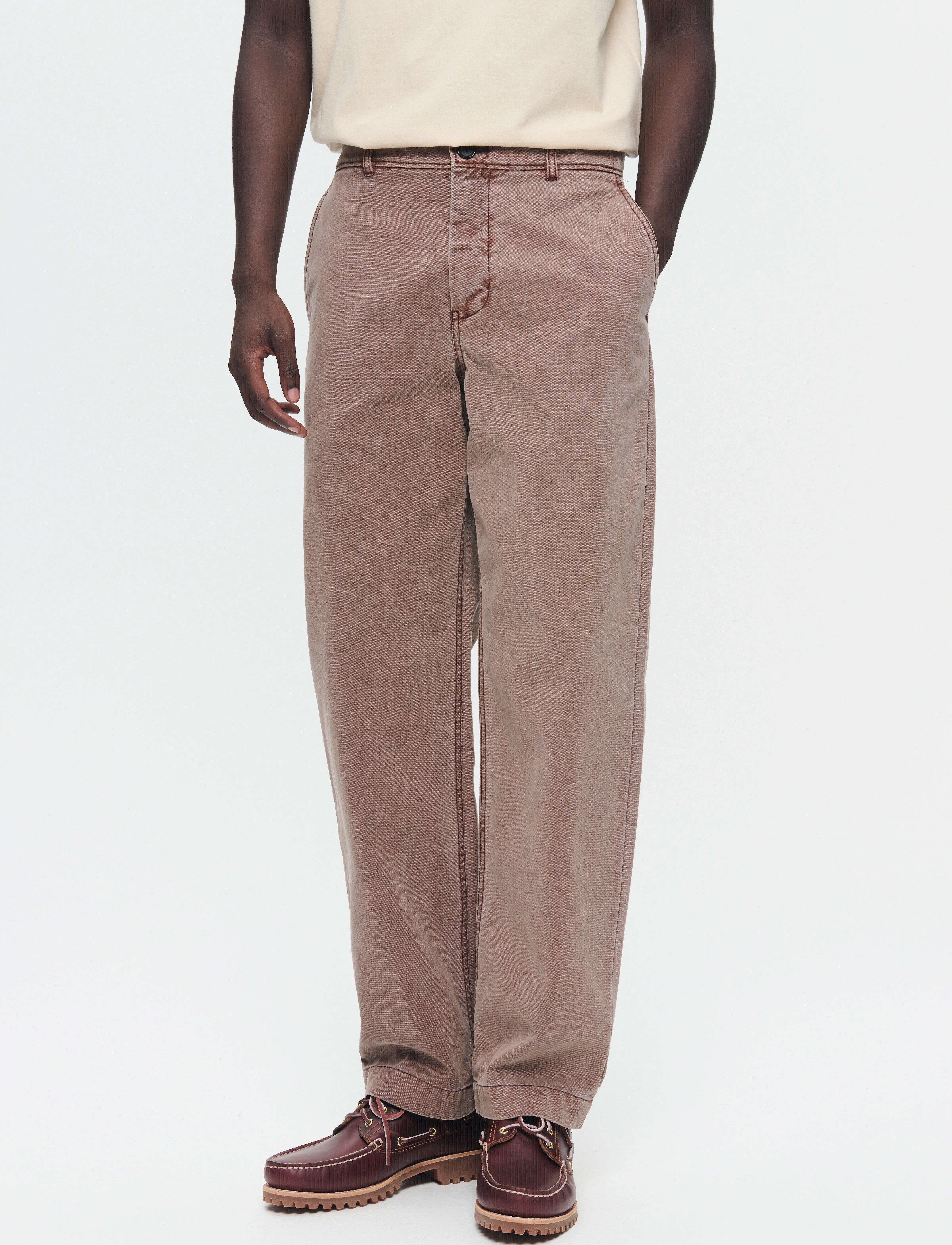 WOOD WOOD WWdarwin - Jeans - POTTING SOIL / brown