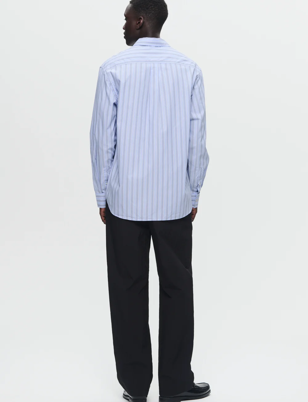 WOOD WOOD - WWnico - stribede skjorter - chambray blue - 3