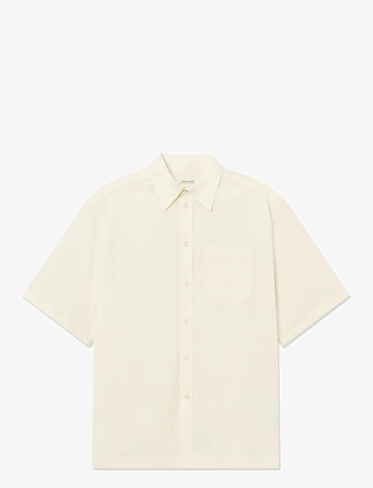 WOOD WOOD - WWaaron SS - kortärmade skjortor - pristine - 1
