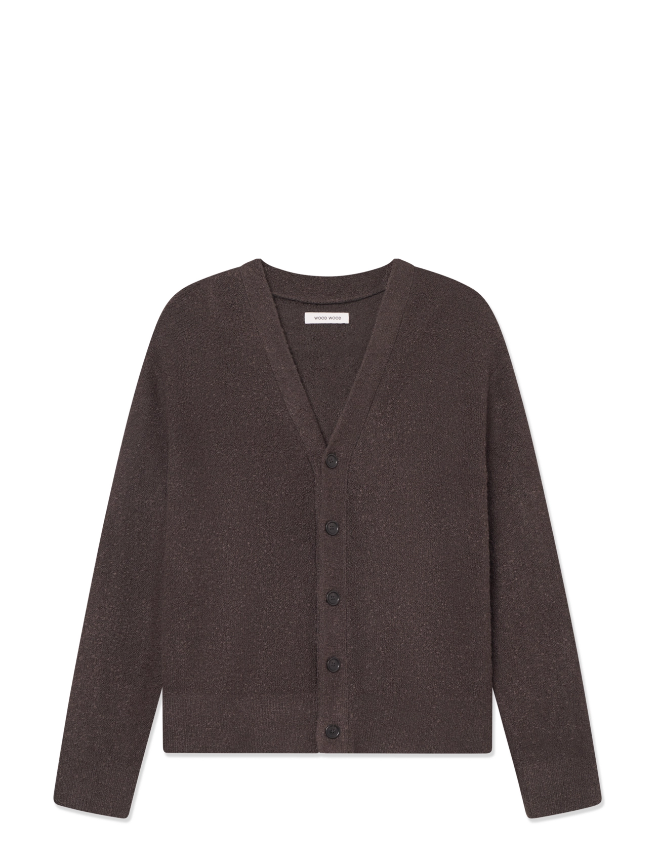 WOOD WOOD WWtrue - Kardiganid - LICORICE / brown