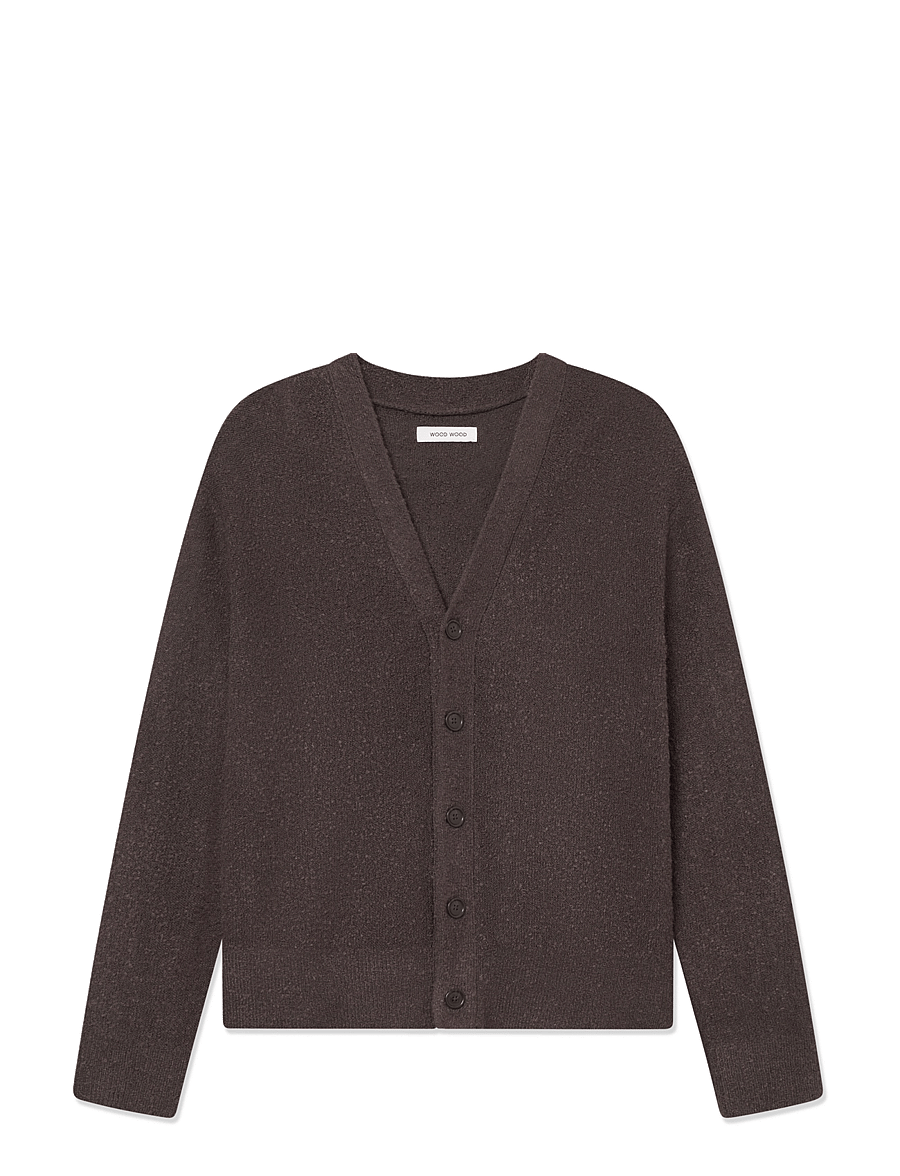 WOOD WOOD - WWtrue - cardigans - licorice - 1