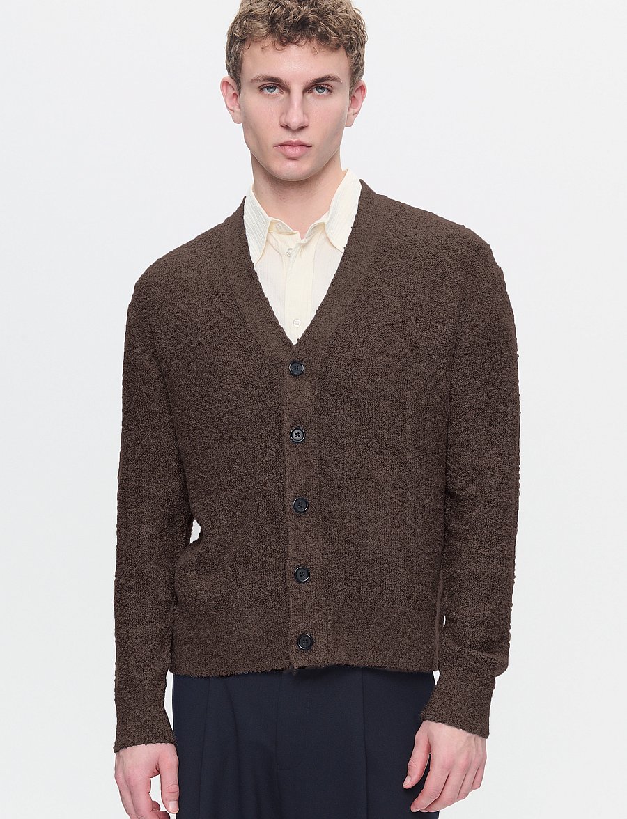 WOOD WOOD - WWtrue - cardigans - licorice - 0