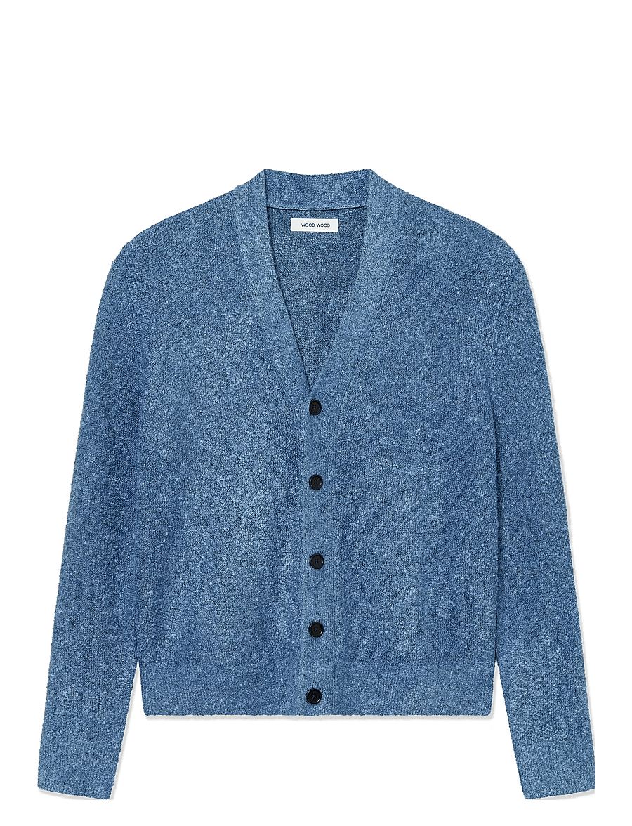 WOOD WOOD - WWtrue - strickjacken - vintage indigo - 1