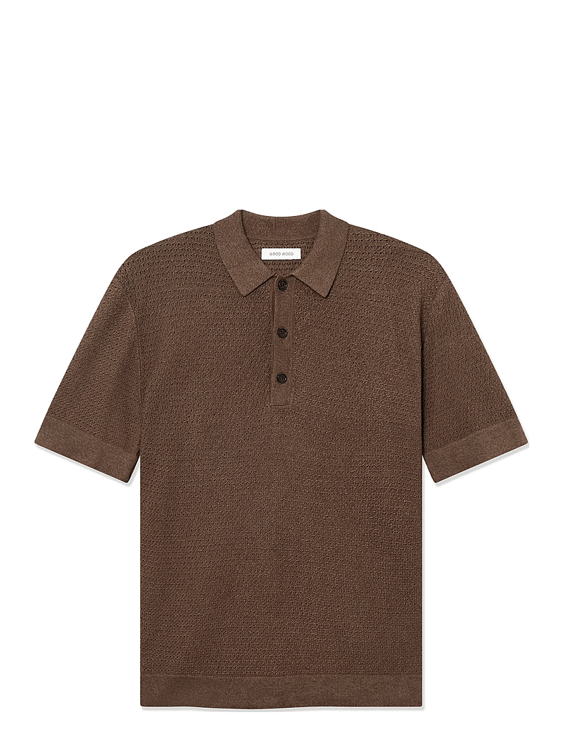 WOOD WOOD - WWupton - gestrickte polohemden - potting soil - 1