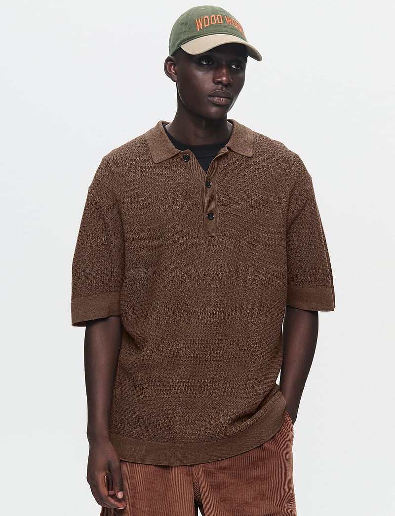 WOOD WOOD - WWupton - gestrickte polohemden - potting soil - 0