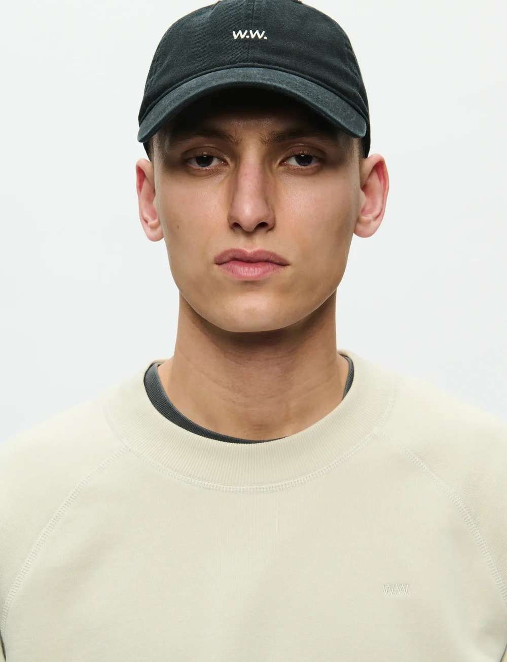 WOOD WOOD - Low profile twill cap - huer & kasketter - black - 0