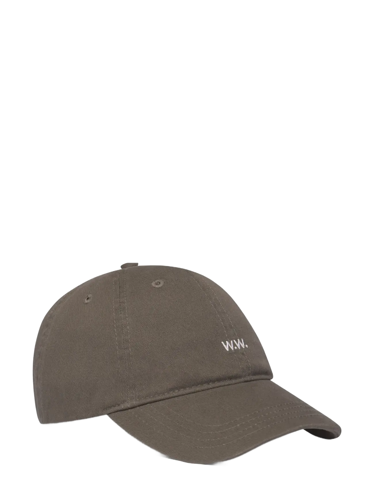 WOOD WOOD Wwlow Profile Twill Basecap Grün - One Size - Herren