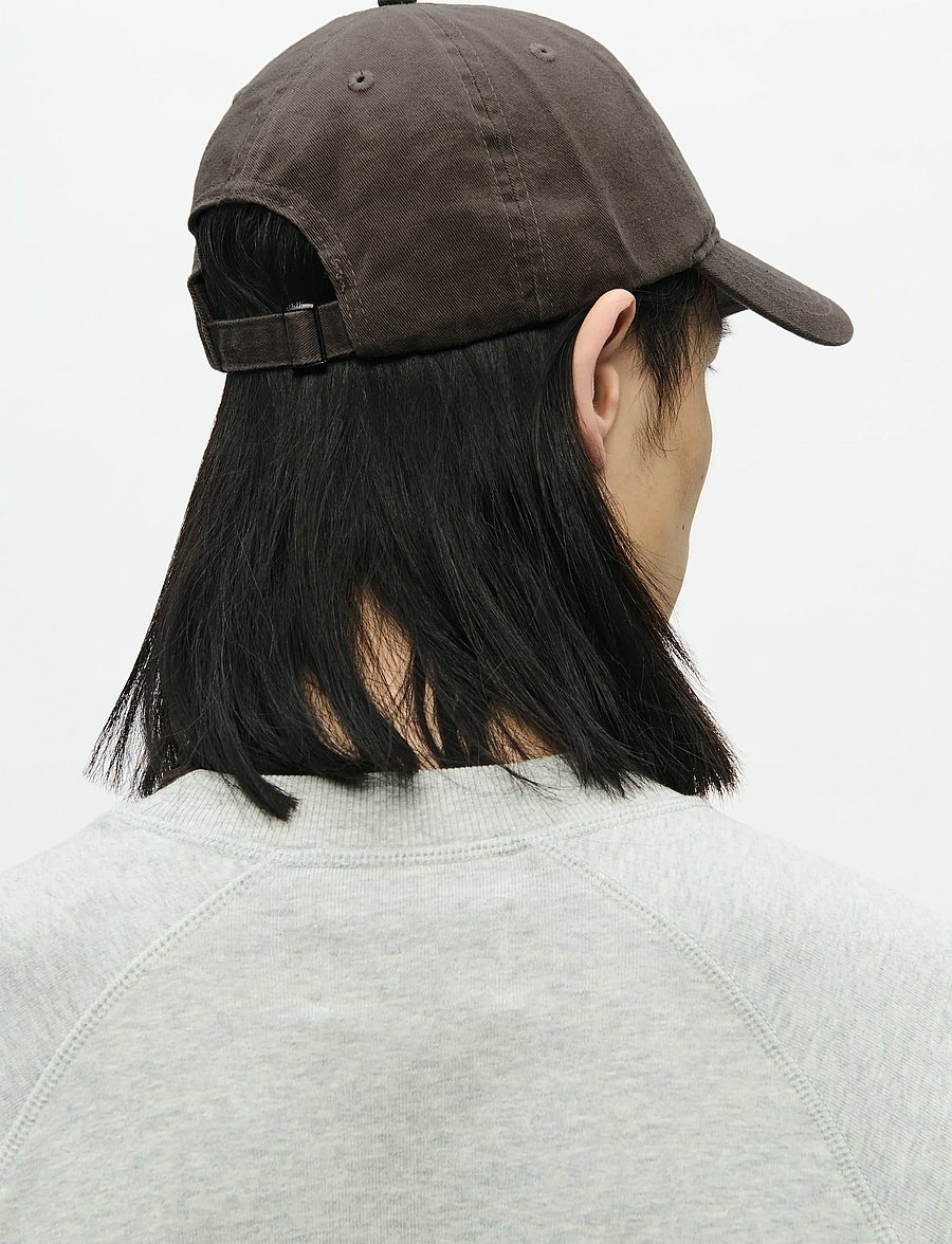 WOOD WOOD - WWLow profile twill cap - nokamütsid - dusty green - 4