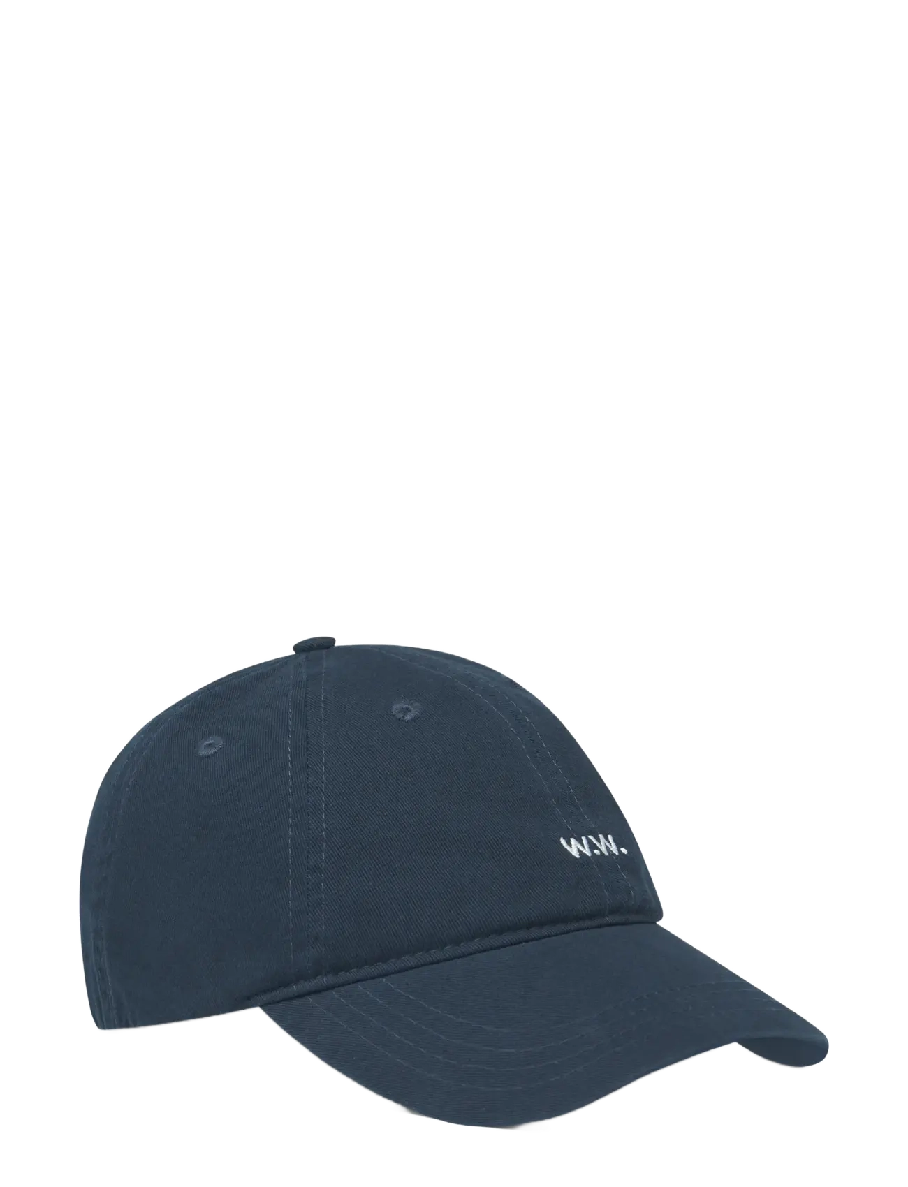 WOOD WOOD Wwlow Profile Twill Basecap Blau - One Size - Herren