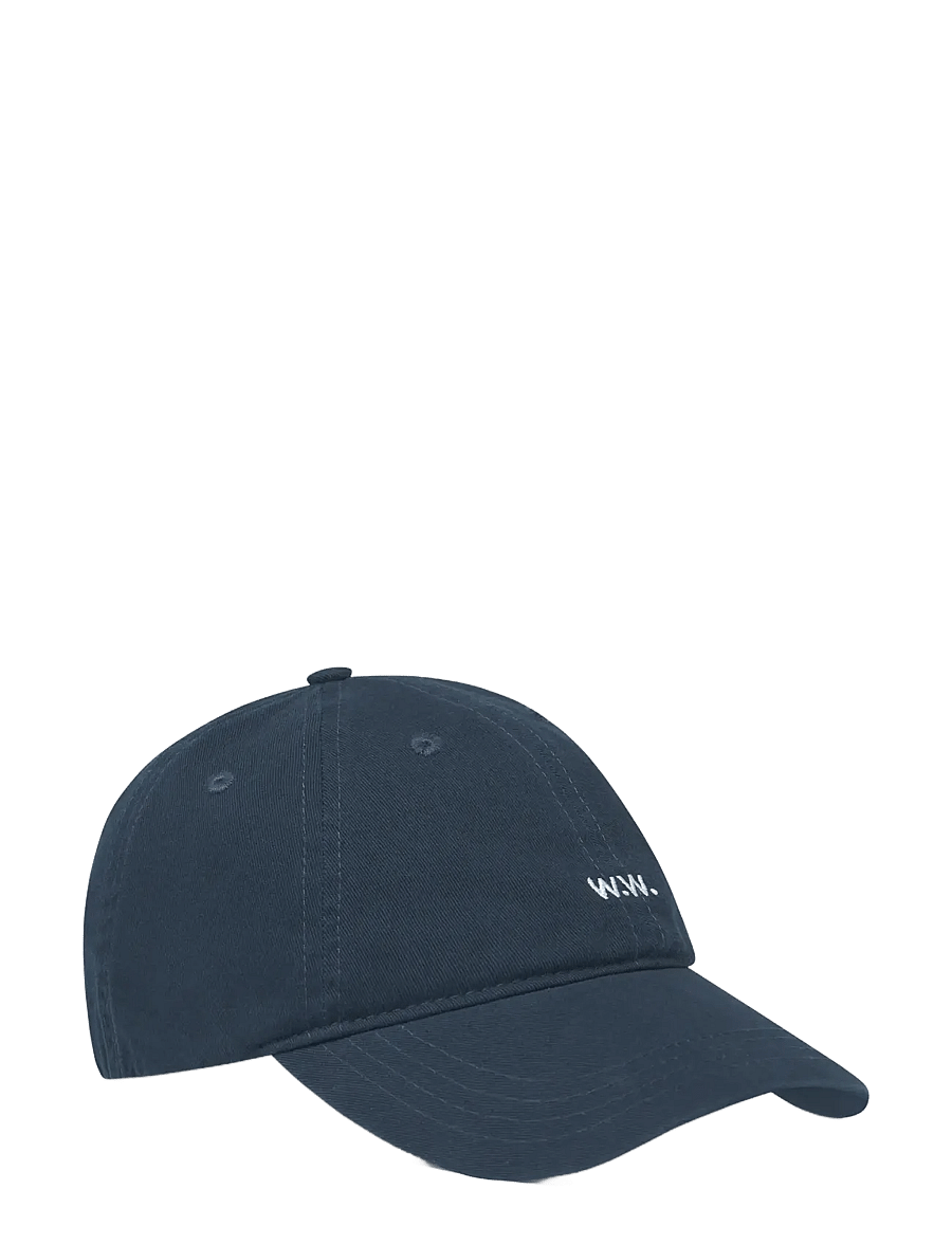 WOOD WOOD - WWLow profile twill cap - caps - navy - 1