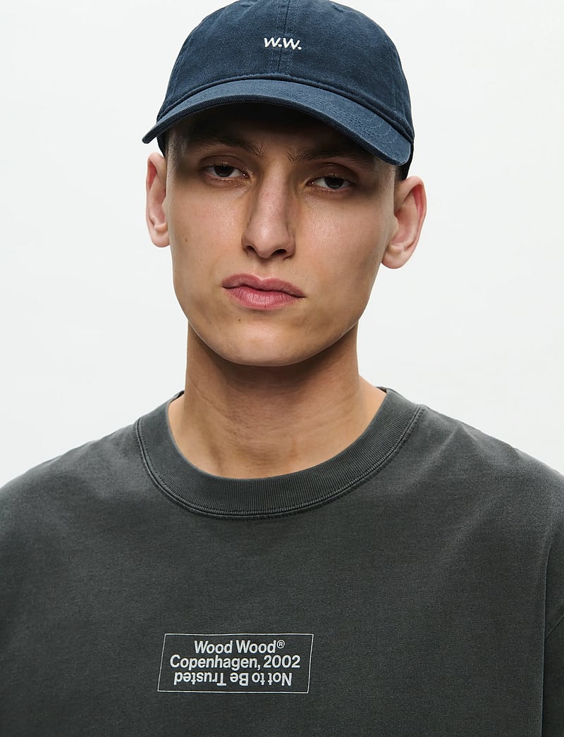 WOOD WOOD - WWLow profile twill cap - kappen - navy - 0