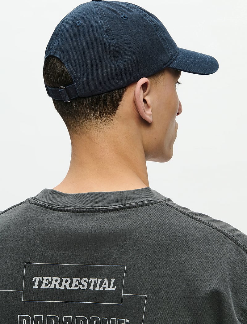 WOOD WOOD - WWLow profile twill cap - kappen - navy - 2