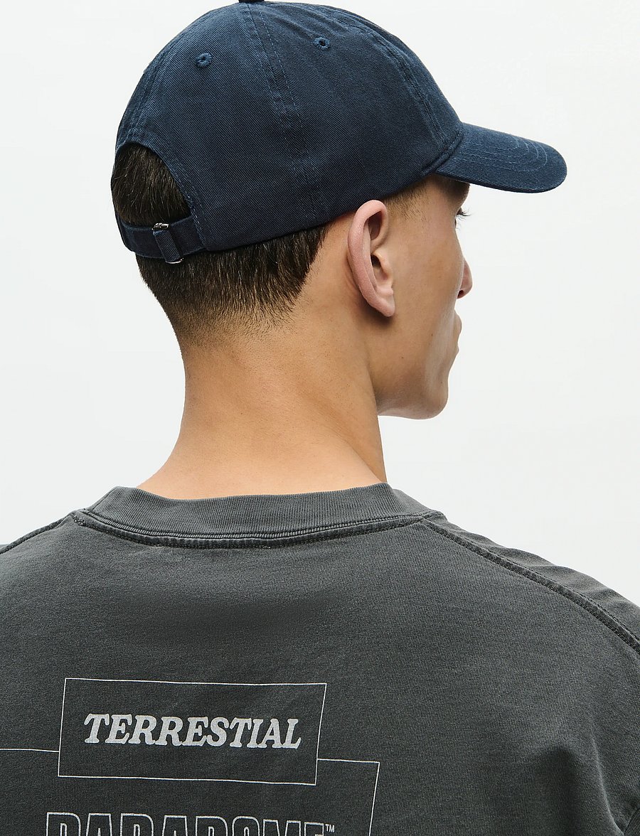WOOD WOOD - WWLow profile twill cap - caps - navy - 2