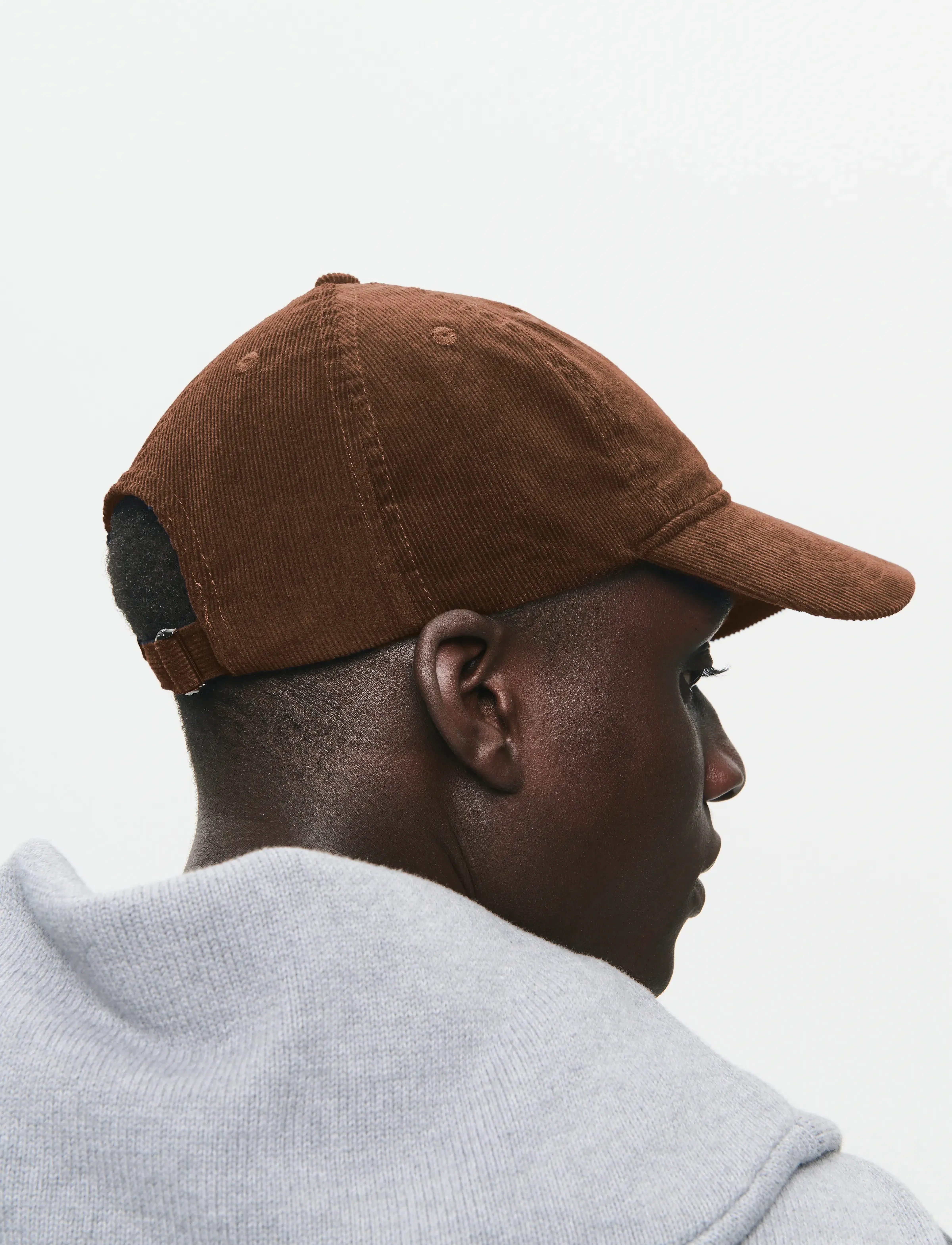 WOOD WOOD - WWLow profile corduroy cap - kasketter - brown - 3