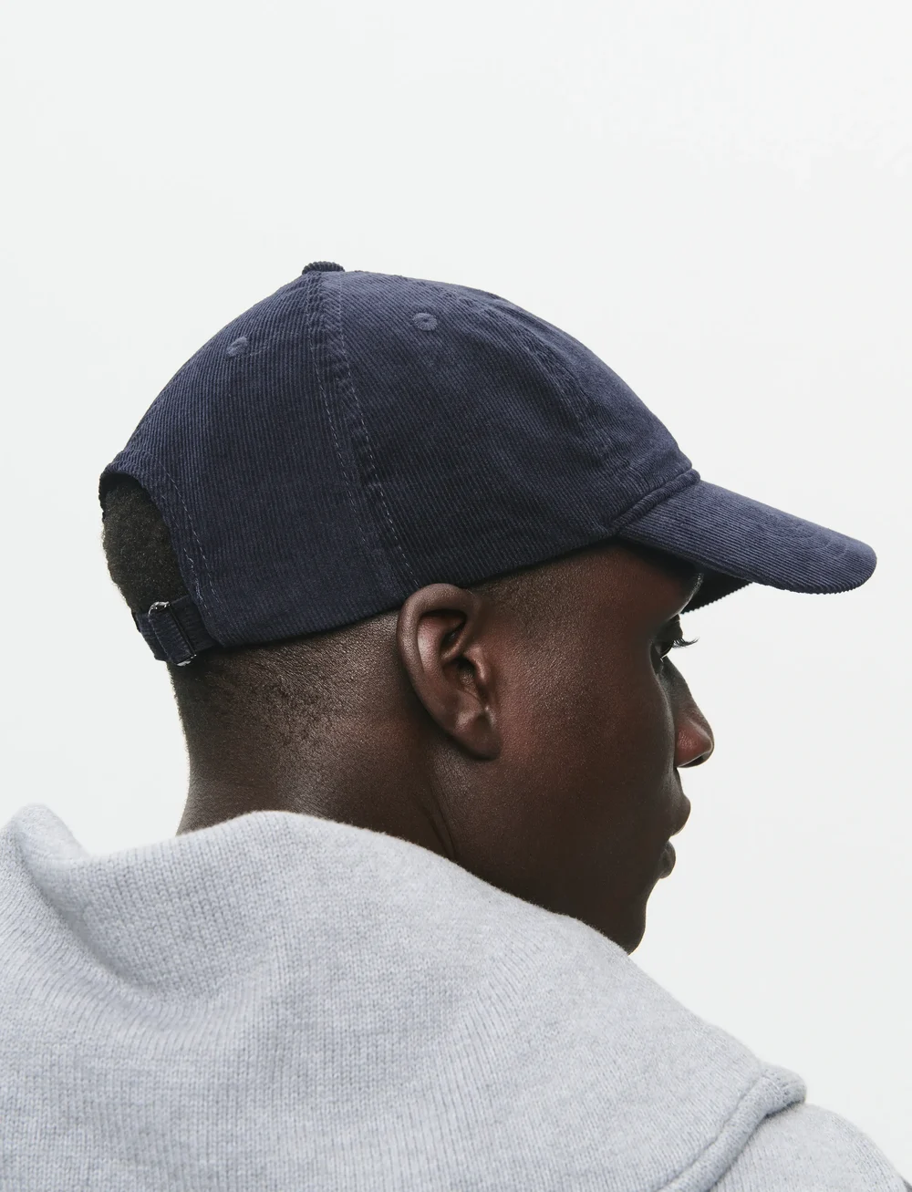 WOOD WOOD - WWLow profile corduroy cap - huer & kasketter - navy - 2