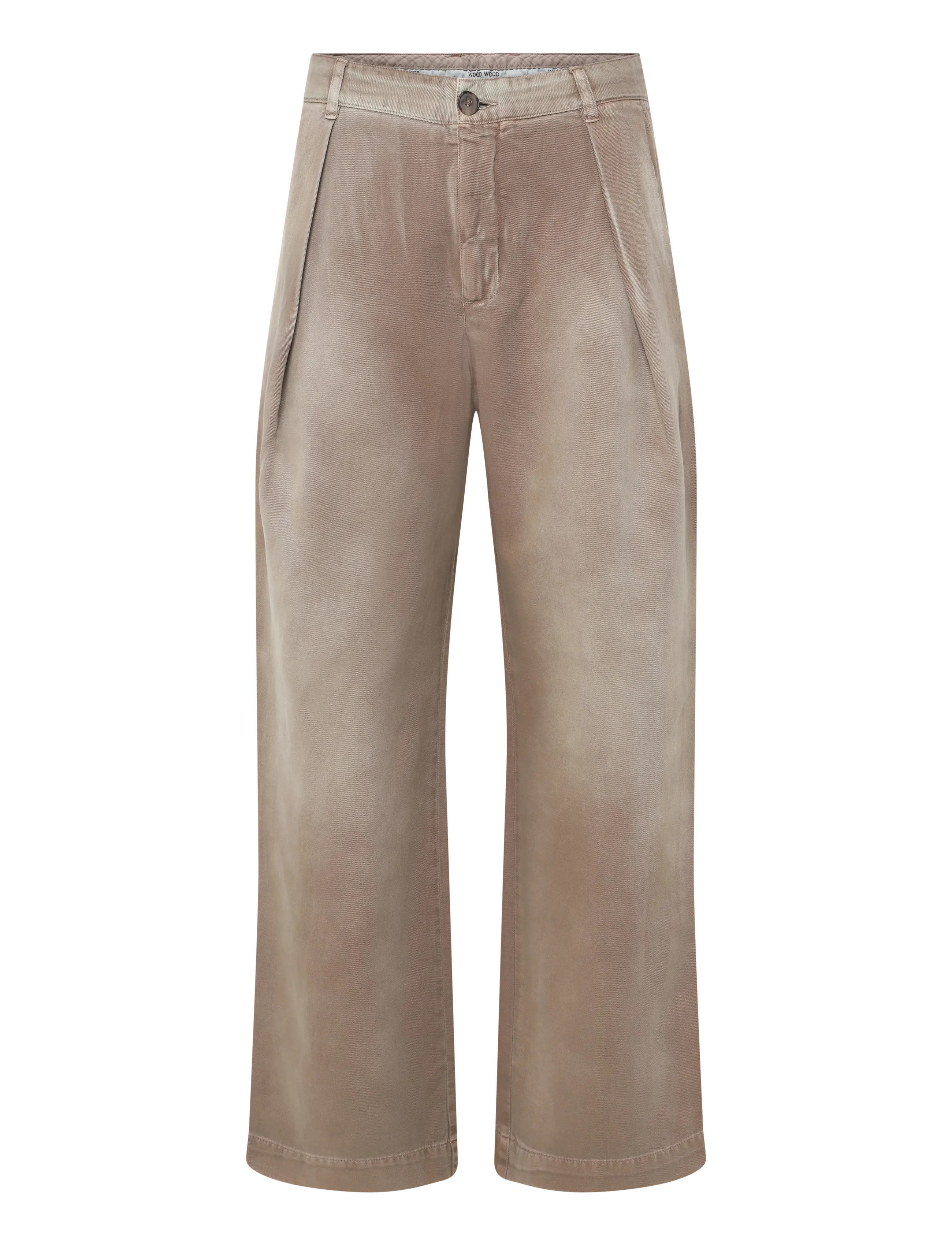 WOOD WOOD Wwfraser Pleated Chinos Beige - 52 - Herren