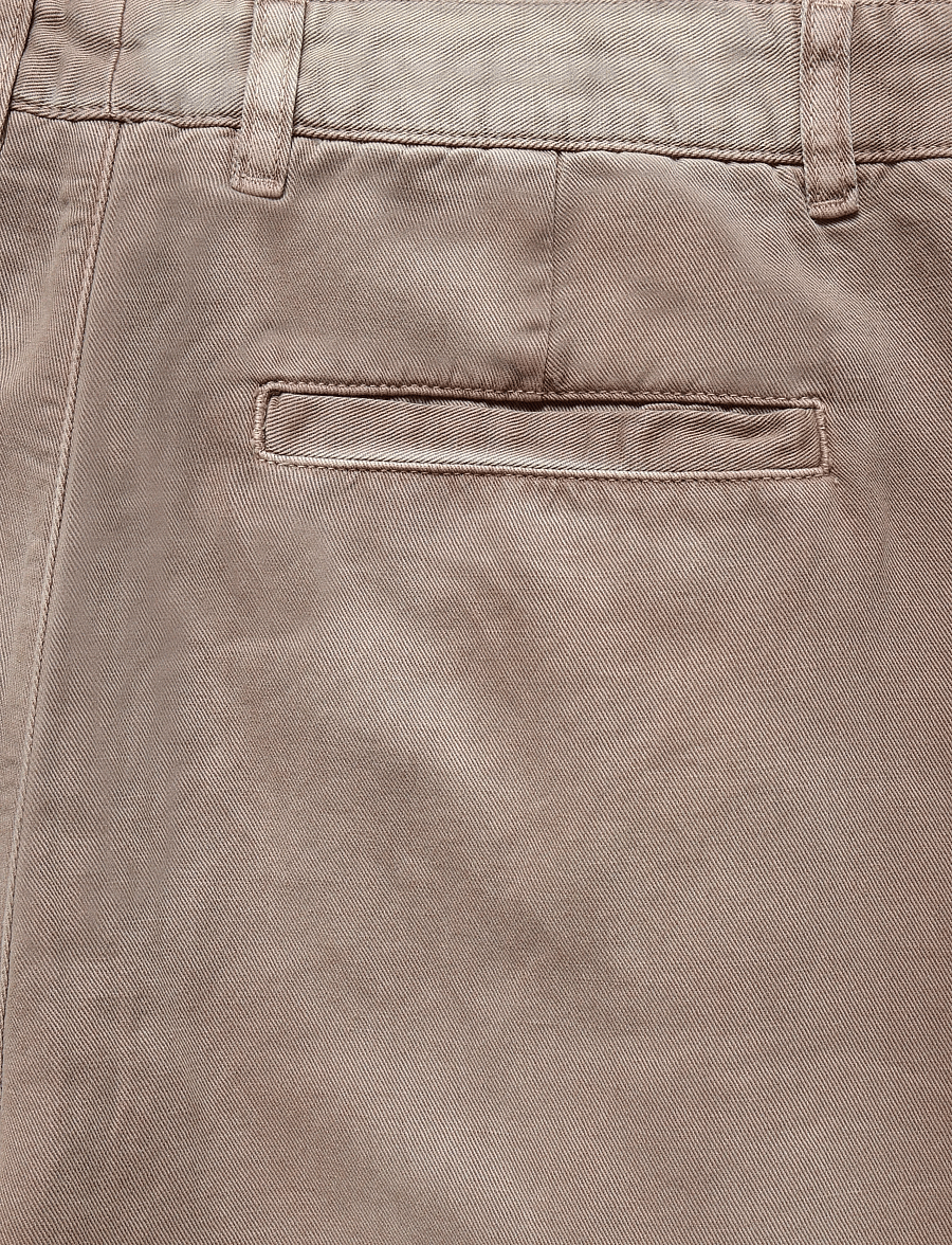 WOOD WOOD - WWFraser Pleated Chinos - hørbukser - desert - 2
