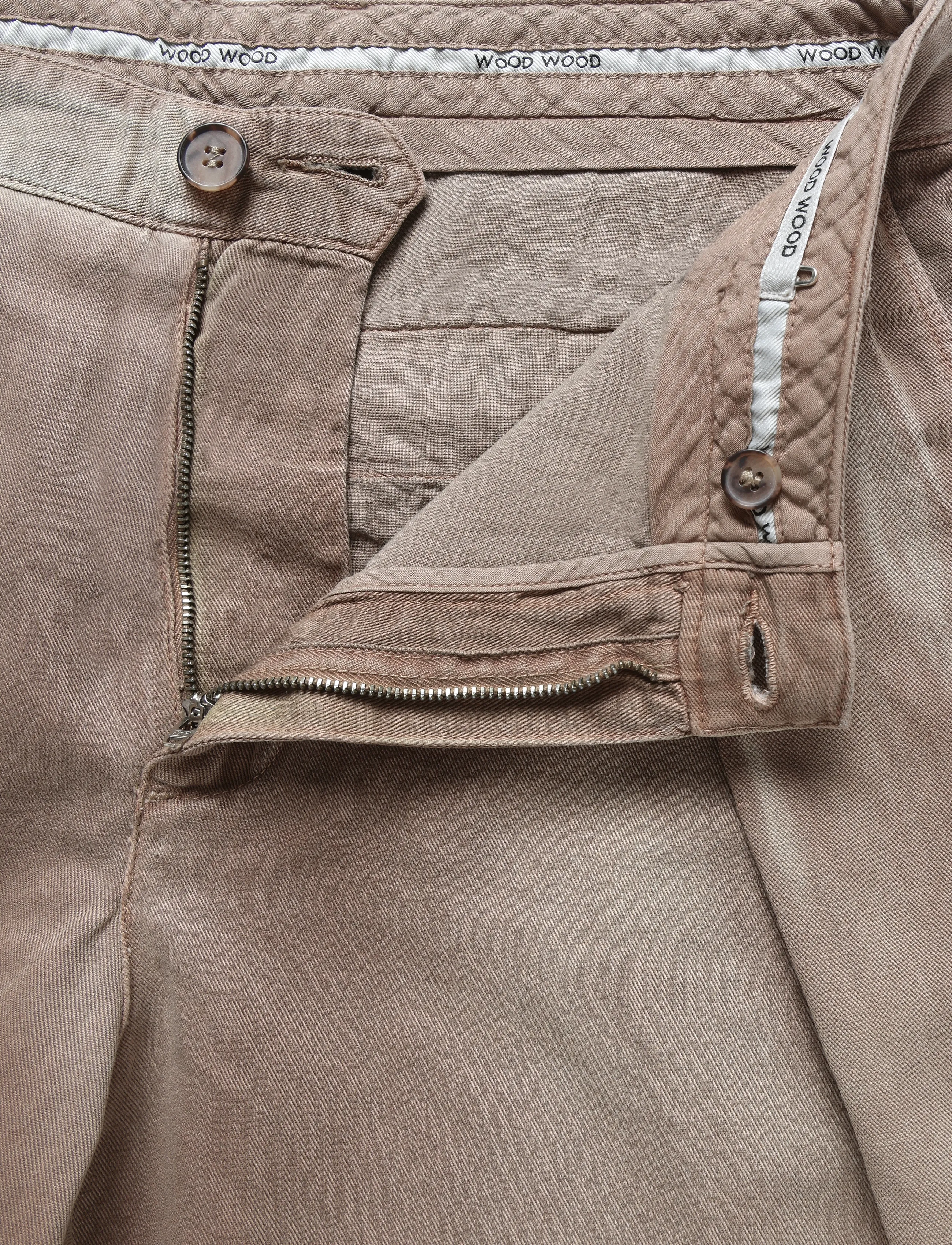 WOOD WOOD - WWFraser Pleated Chinos - desert - 3