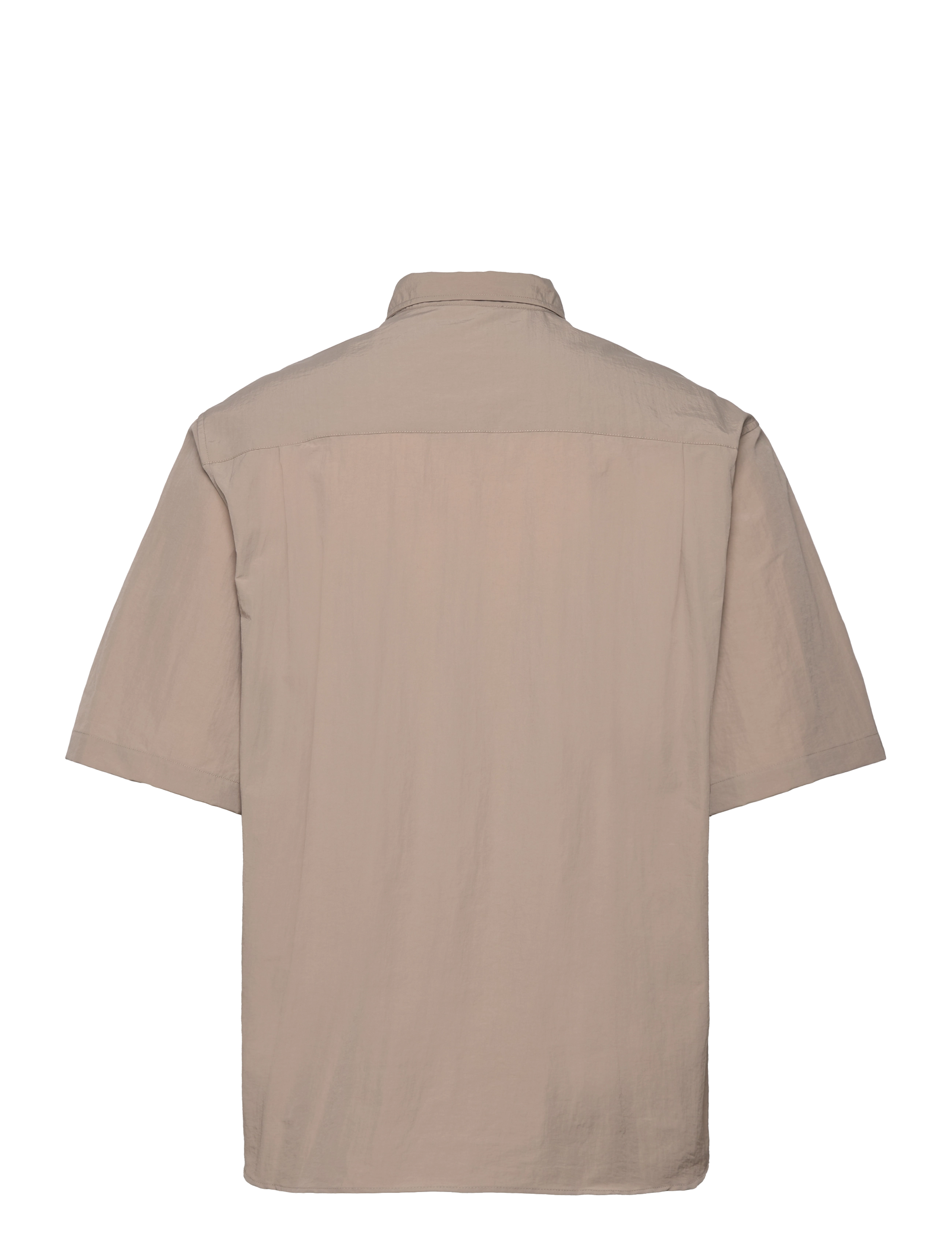 WOOD WOOD - Jaxson Fisherman Shirt - kortærmede skjorter - khaki - 1
